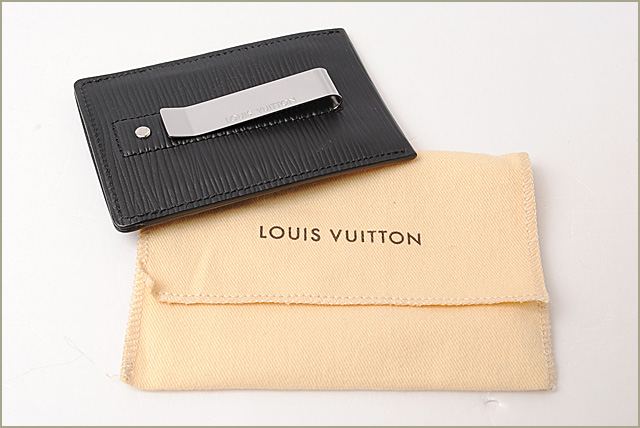 【楽天市場】ルイヴィトン 名刺入れ/カードケース/マネークリップ LOUIS VUITTON ポルト カルト・カンス M60322 ブラック/ノワール エピ【中古】新生活：Import