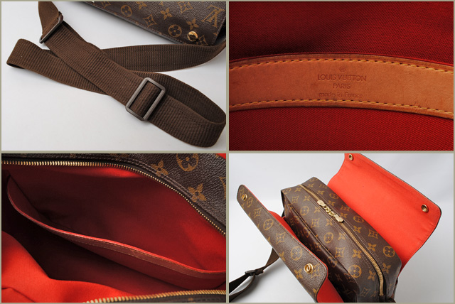Import shop P.I.T.: Louis Vuitton bag LOUIS VUITTON Naviglio classic China run Monogram M41431 ...