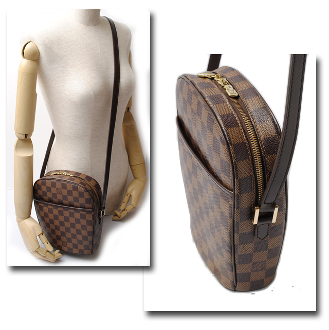 Import shop P.I.T.: Louis Vuitton LOUIS VUITTON shoulder bag Ipanema PM N51294 Damier abolished ...
