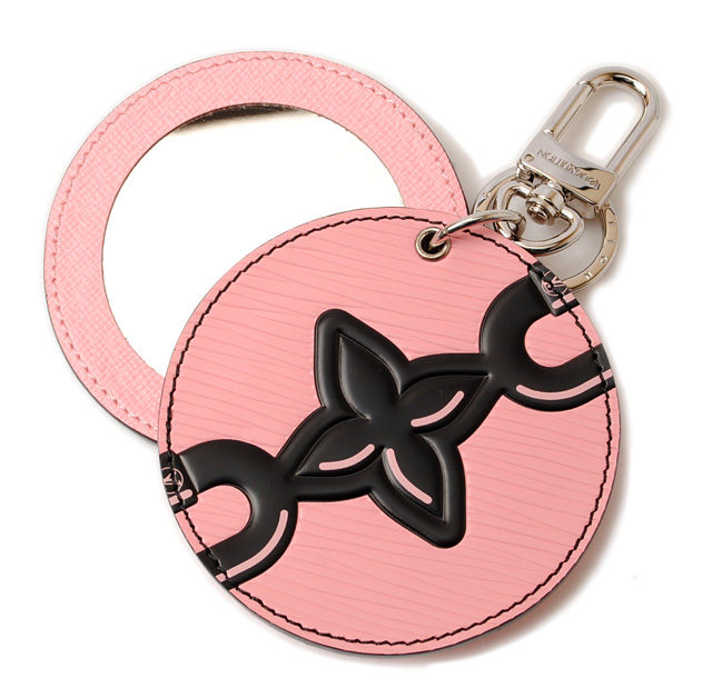 Pink Rose Charms Vintage Key Purse Hanger