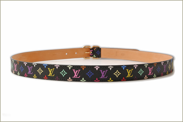 Import shop P.I.T.: Louis Vuitton belts LOUIS VUITTON Sun tulle mini 25 MM women&#39;s multicolor ...