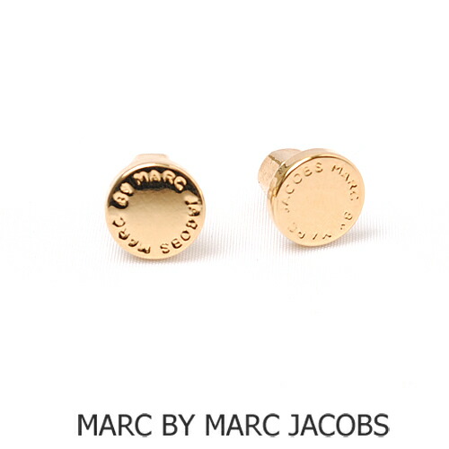 Import P I T Rakuten Global Market Marc By Jacobs Marc By Jacobs Mark Accessories Pierced Earrings Logo Gold M3pe521 Is New