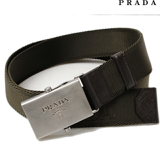 PRADA - 【中古】PRADA プラダ ナイロン ベルト #95/38 2CN035