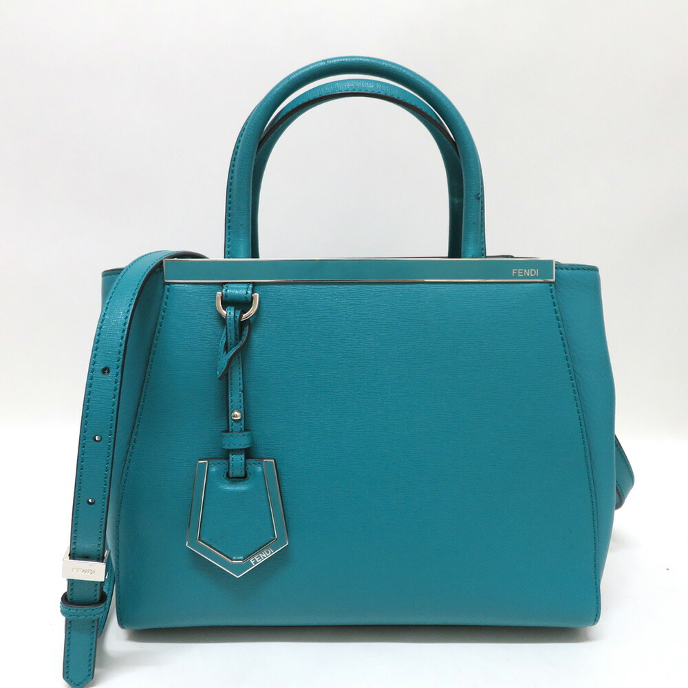 フェンディ　トゥージュール　デニム フェンディの人気バッグ「トゥー ジュール」キュートなプチサイズが