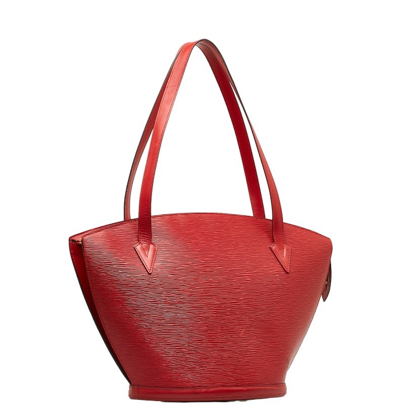 中古 ルイヴィトン サンジャックショッピング M52267 ショルダーバッグ ABランク レッド 赤 Louis Vuitton 【送料無料】【西神店】