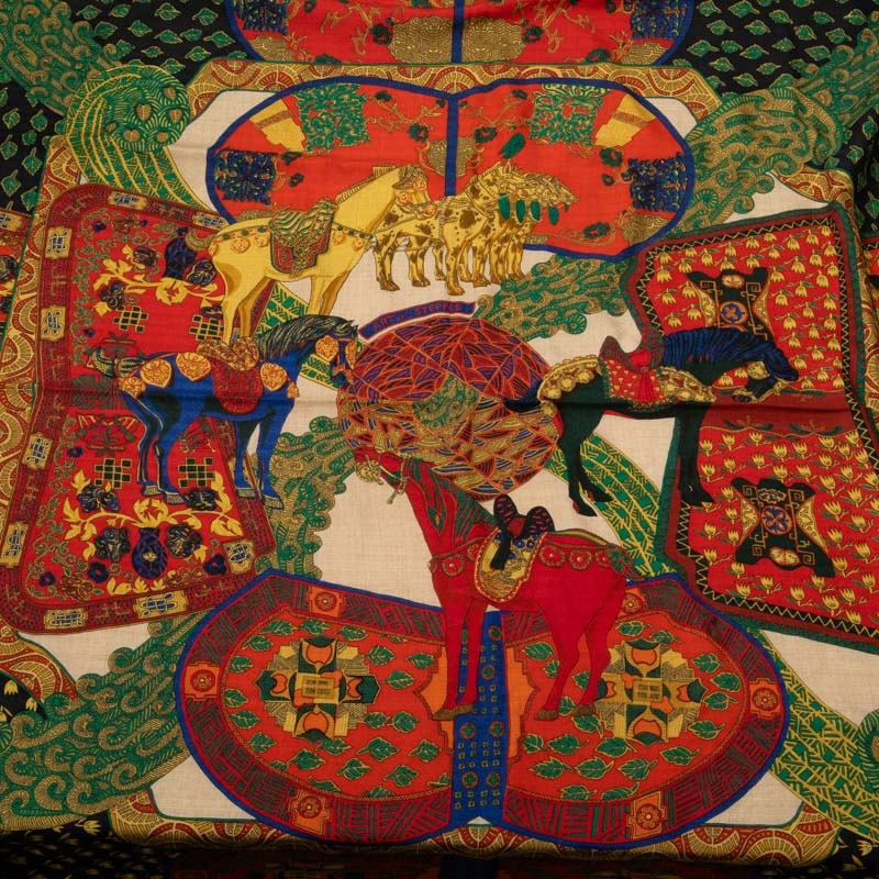 楽天市場】HERMES(エルメス) HORSE POWER ホースパワー 大判ストール