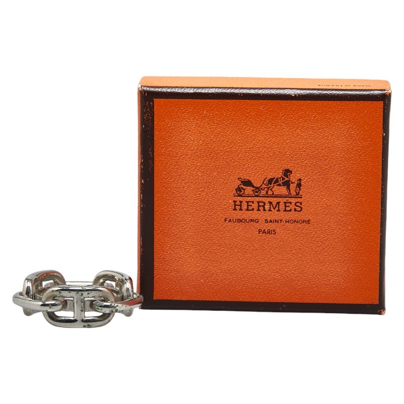 超美品　エルメス　HERMES シェーヌダルク　スカーフリング　シルバー　銀 楽天市場】HERMES エルメス シェーヌダンクル スカーフリング シルバー