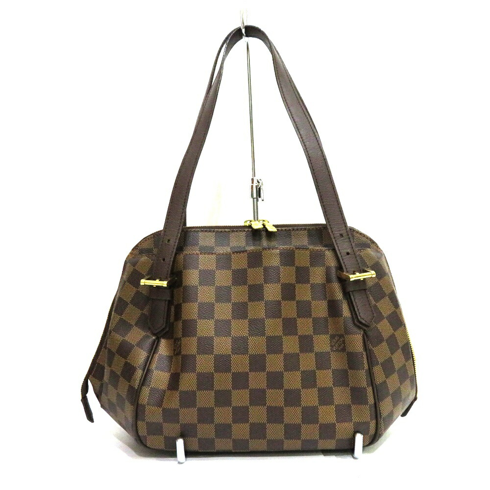 希少　ルイヴィトン　ダミエ　リベラMM　ハンドバッグ　ブラウン 4689 LOUIS VUITTON ルイヴィトン リベラMM ダミエ ハンドバッグ