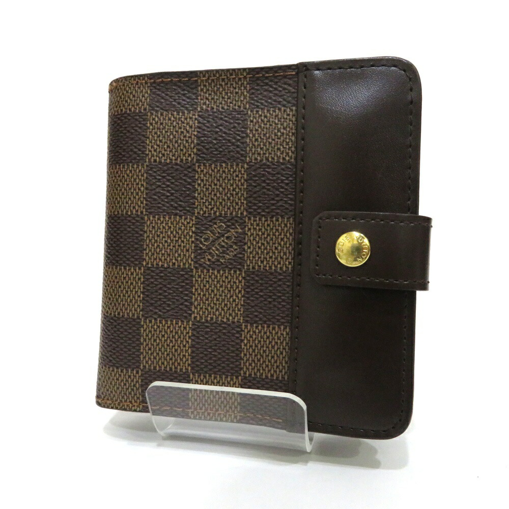 楽天市場】【財布】LOUIS VUITTON ルイ ヴィトン ダミエ コンパクト