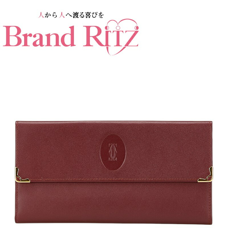 Ｃａｒｔｉｅｒカルティエ　長財布　ワインレッド　レザー製 楽天市場】【新品】 カルティエ 長財布 ラウンドジップ