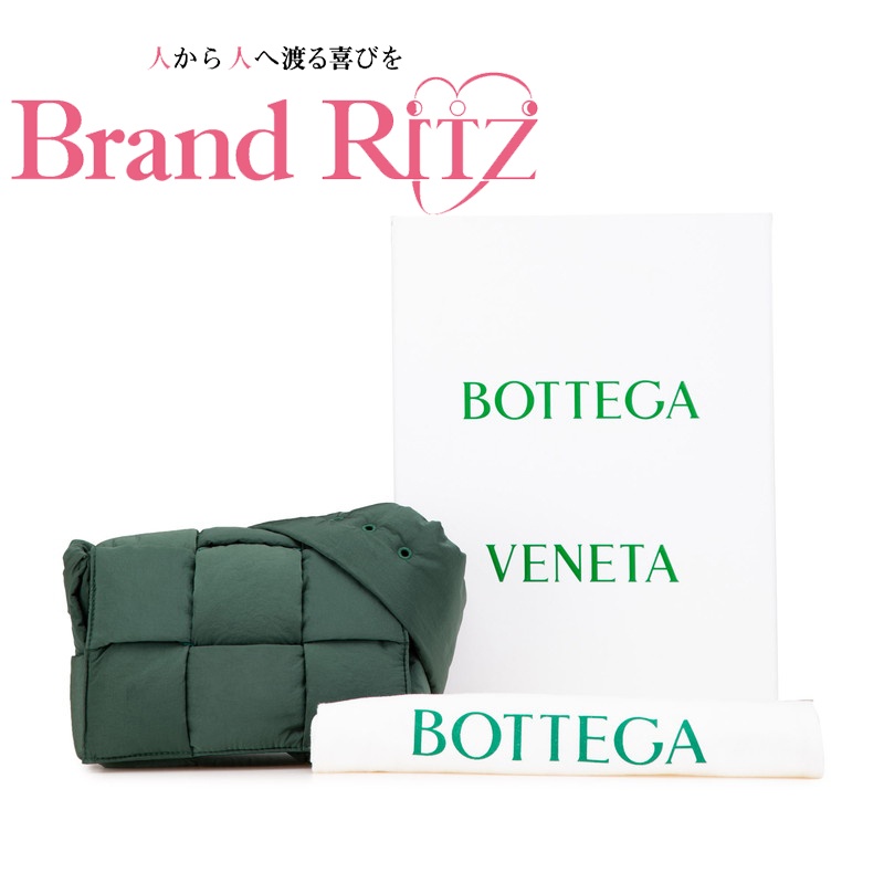 中古 美品 ボッテガヴェネタ ショルダーバッグ A序列付ける 755182 パデット テック テープ レディース BOTTEGAVENETA 【貨物輸送無料】【西神店】