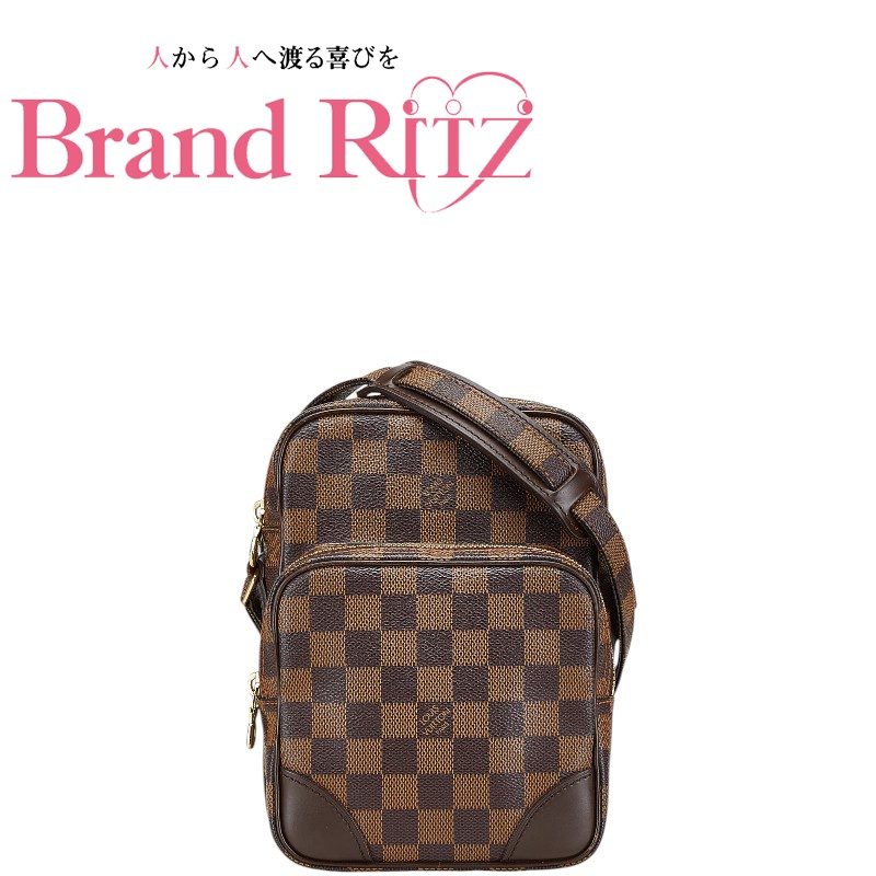中古 ルイヴィトン ショルダーバッグ N48074 AB価値づける ダミエ アマゾン 特別購入注文 曲がった掛け レディース LOUIS VUITTON 】【貨物輸送無料】【西神店】