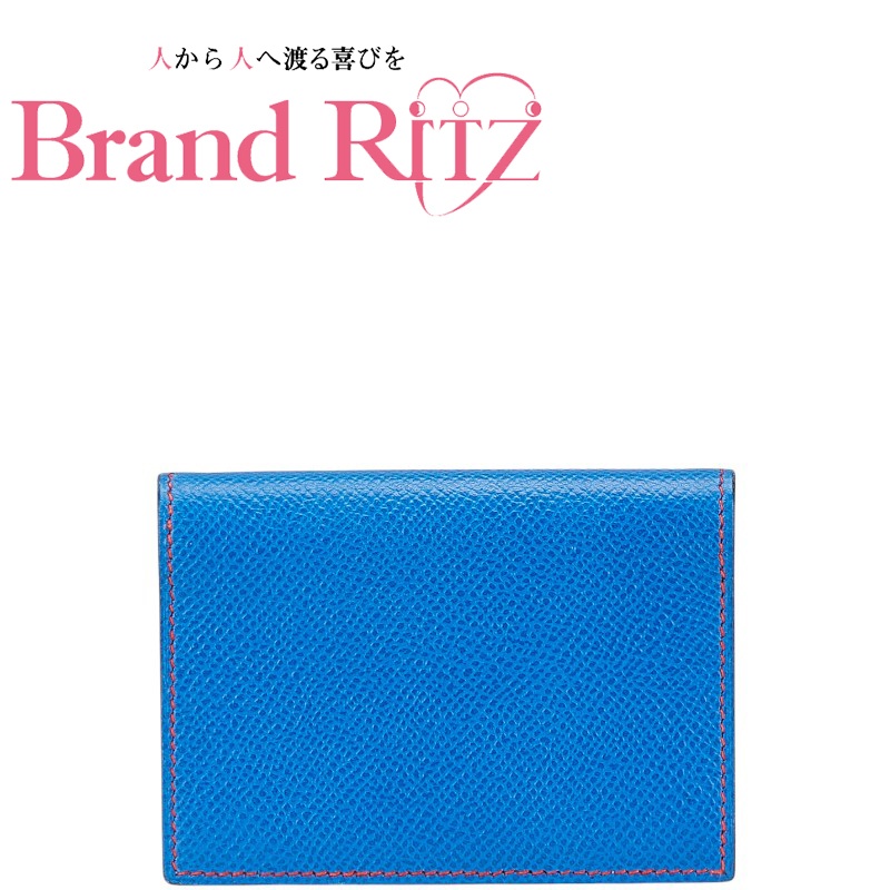 【この上なくお得!!クーポン券あり＆10％OFF】中古 エルメス 万覚え帳覆いかぶせる 協議事項 ミニ  青み 赤いこと AB序列付ける なめし革 ヴォーエプソン レディース HERMES 【貨物輸送無料】【名谷店】