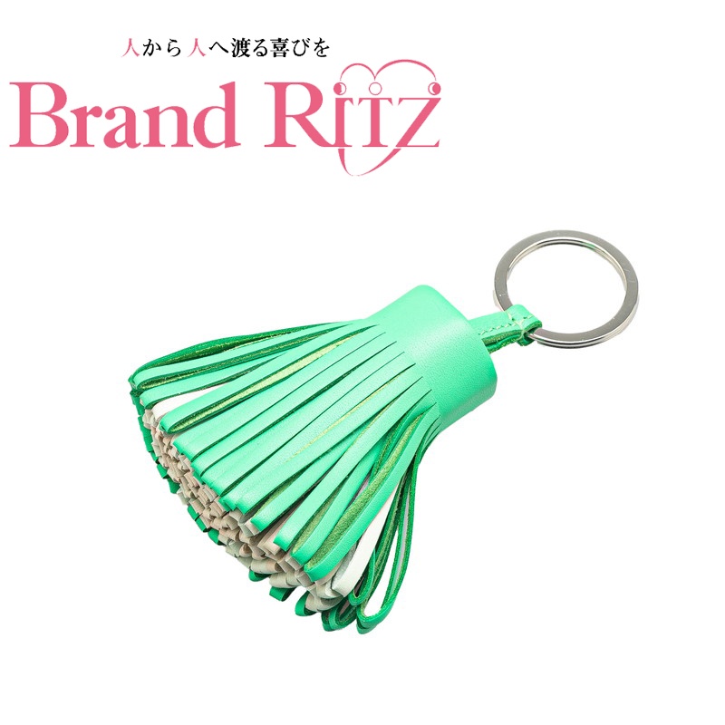 中古 美品 エルメス カルメン キバッグチャーム ヴェールコミック ヴェールフィズ クレ Aランク レザー アニョーミロ レディース HERMES 【送料無料】【西神店】 30,763円