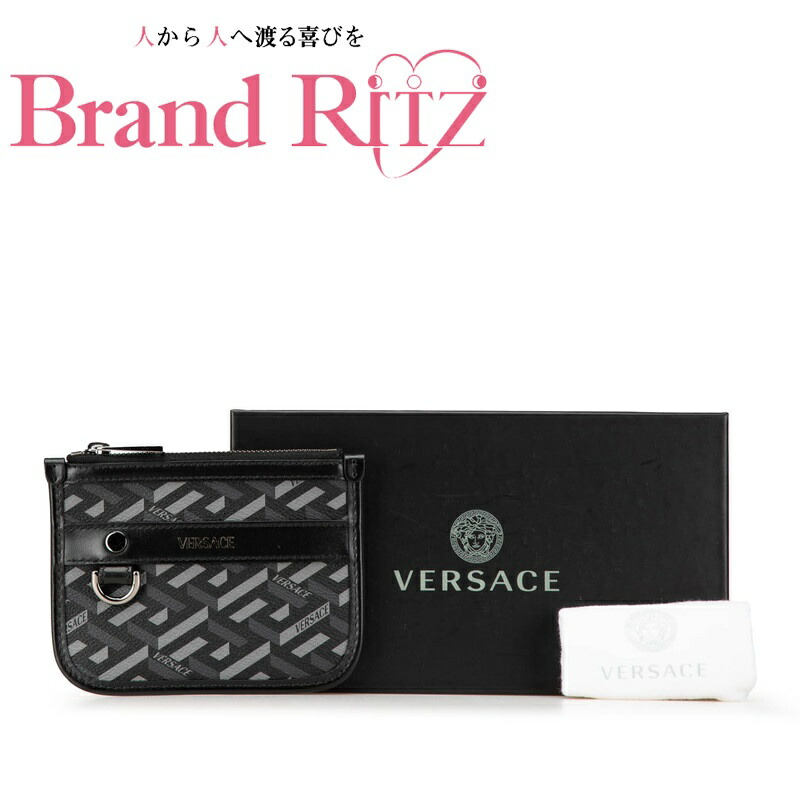 VERSACE ブラックナイロンポーチ 楽天市場】ヴェルサーチ ポーチ ナイロン レディース バロック