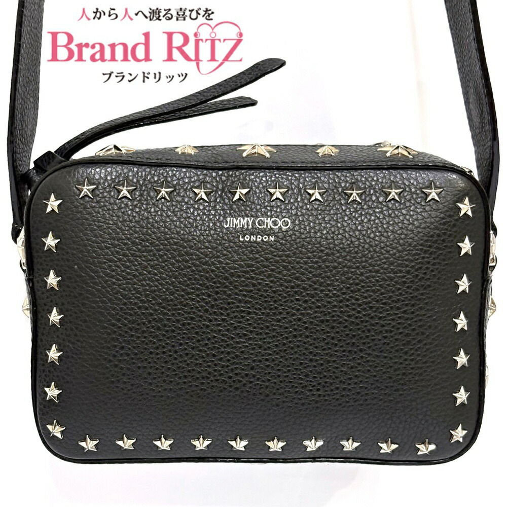 【美品】ジミーチュウ ショルダーバッグ チェーン ロゴ タッセル レザー 黒 楽天市場】Jimmy Choo ジミーチュウ ショルダーバッグ SHOPPER