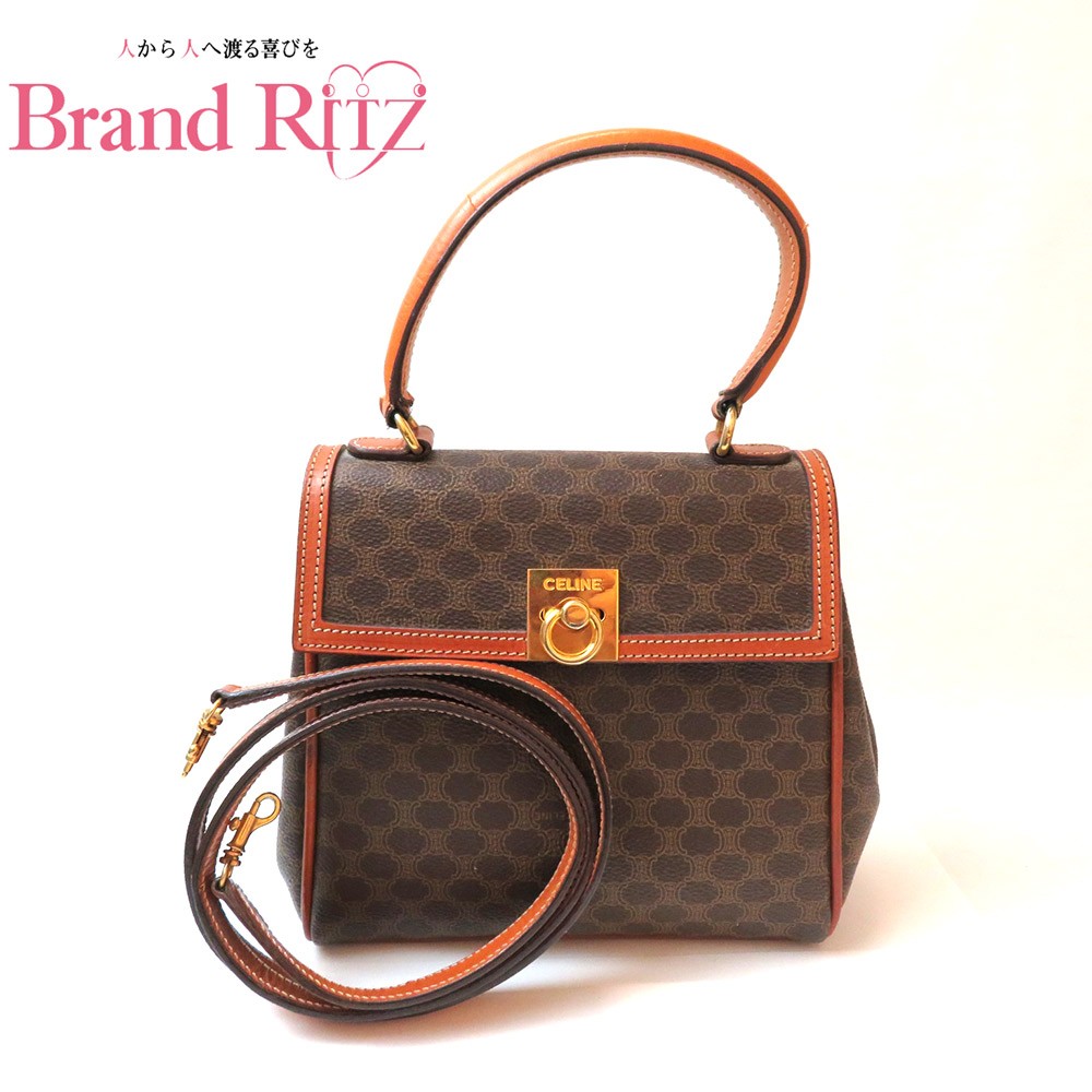 楽天市場】【中古】【バッグ】CELINE セリーヌ マカダム柄