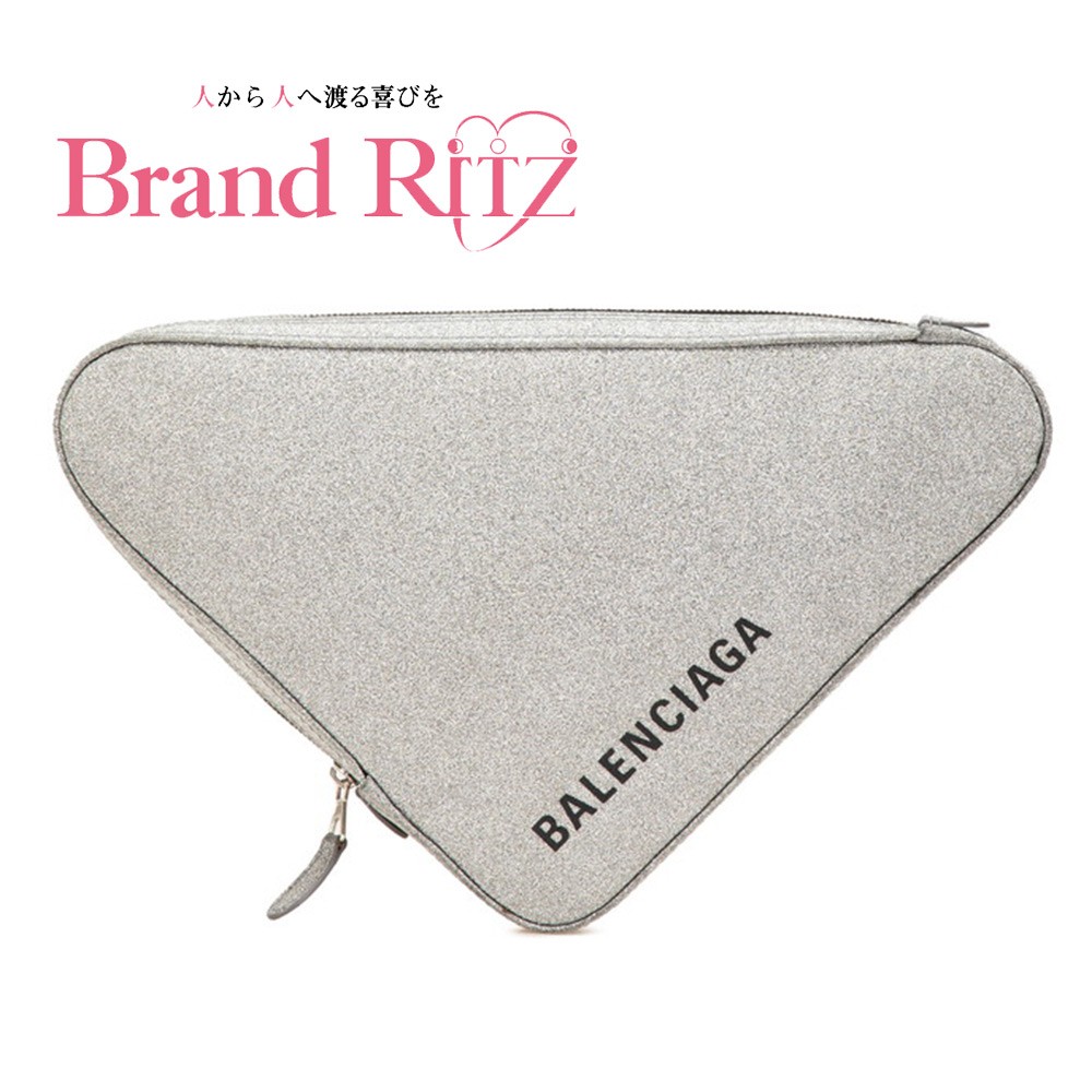 BALENCIAGA バレンシアガ エンベロープ クラッチバッグ シルバー金具 BALENCIAGA バレンシアガ クラシックエンベロープ ブラック