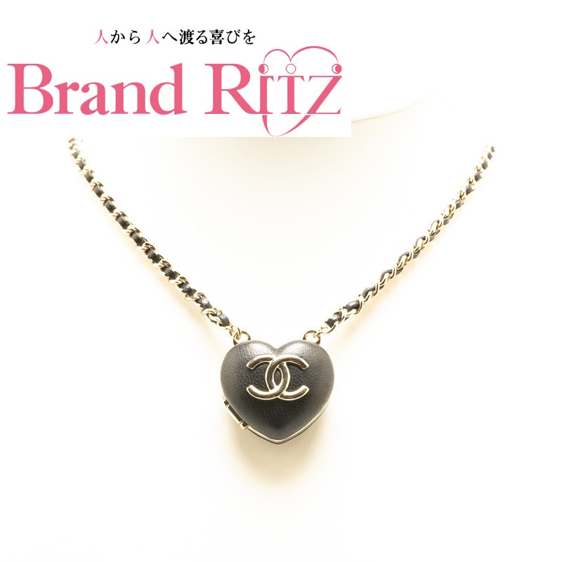 極美品✨ CHANEL ハート型 ネックレス ビッグなハートモチーフが可愛い♡】シャネル ネックレス