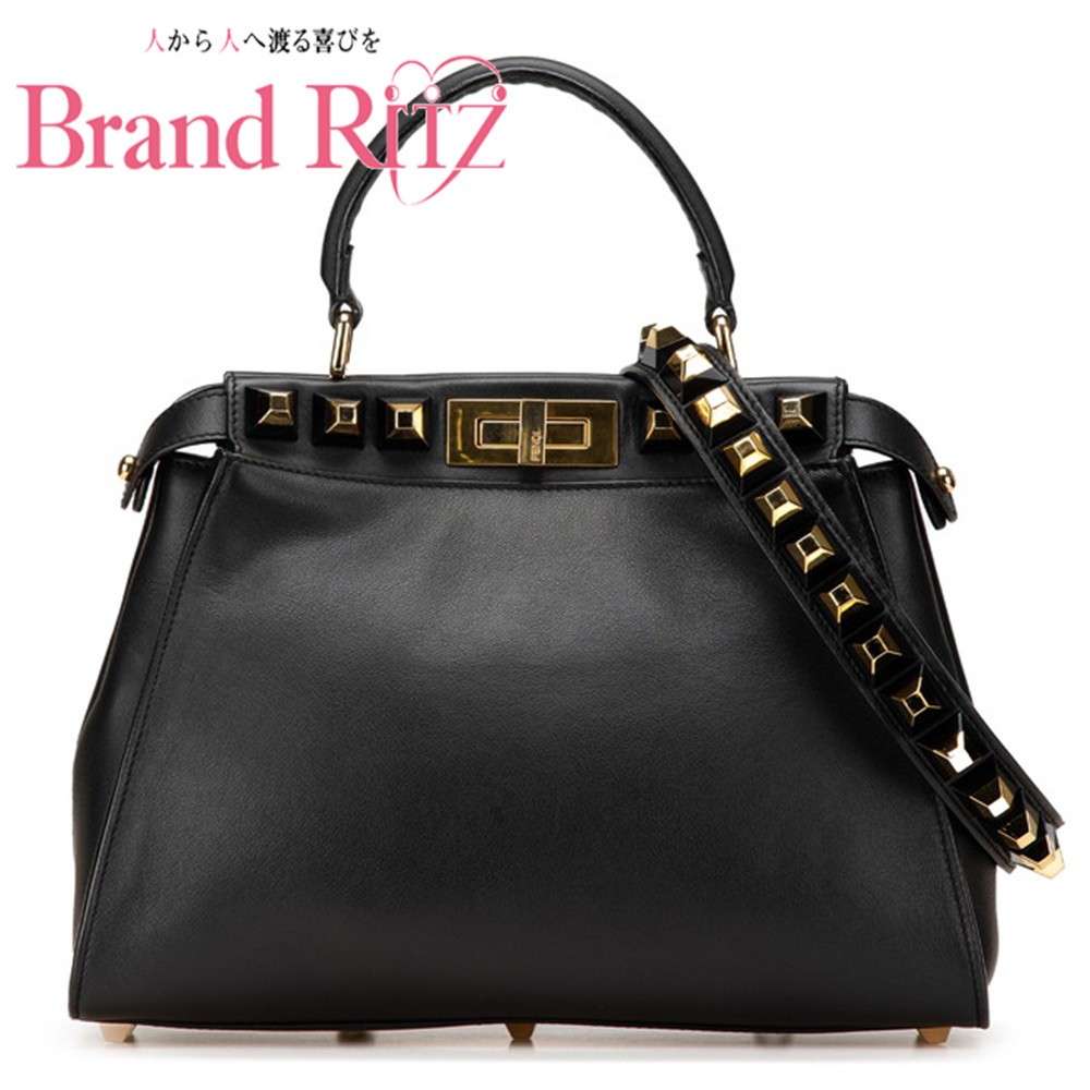 楽天市場】【バッグ】FENDI フェンディ ピーカブー レザー