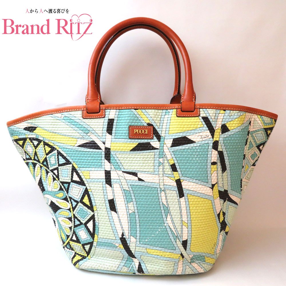 エミリオプッチ トートキャンバス ピンク Emilio Pucci tote 楽天市場】【バッグ】EMILIO PUCCI エミリオ プッチ ビニール