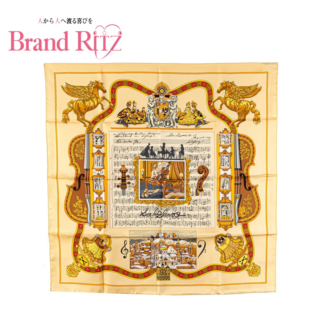 楽天市場】【エルメス】Hermes カレ90 シルク スカーフ 砂漠の首飾り