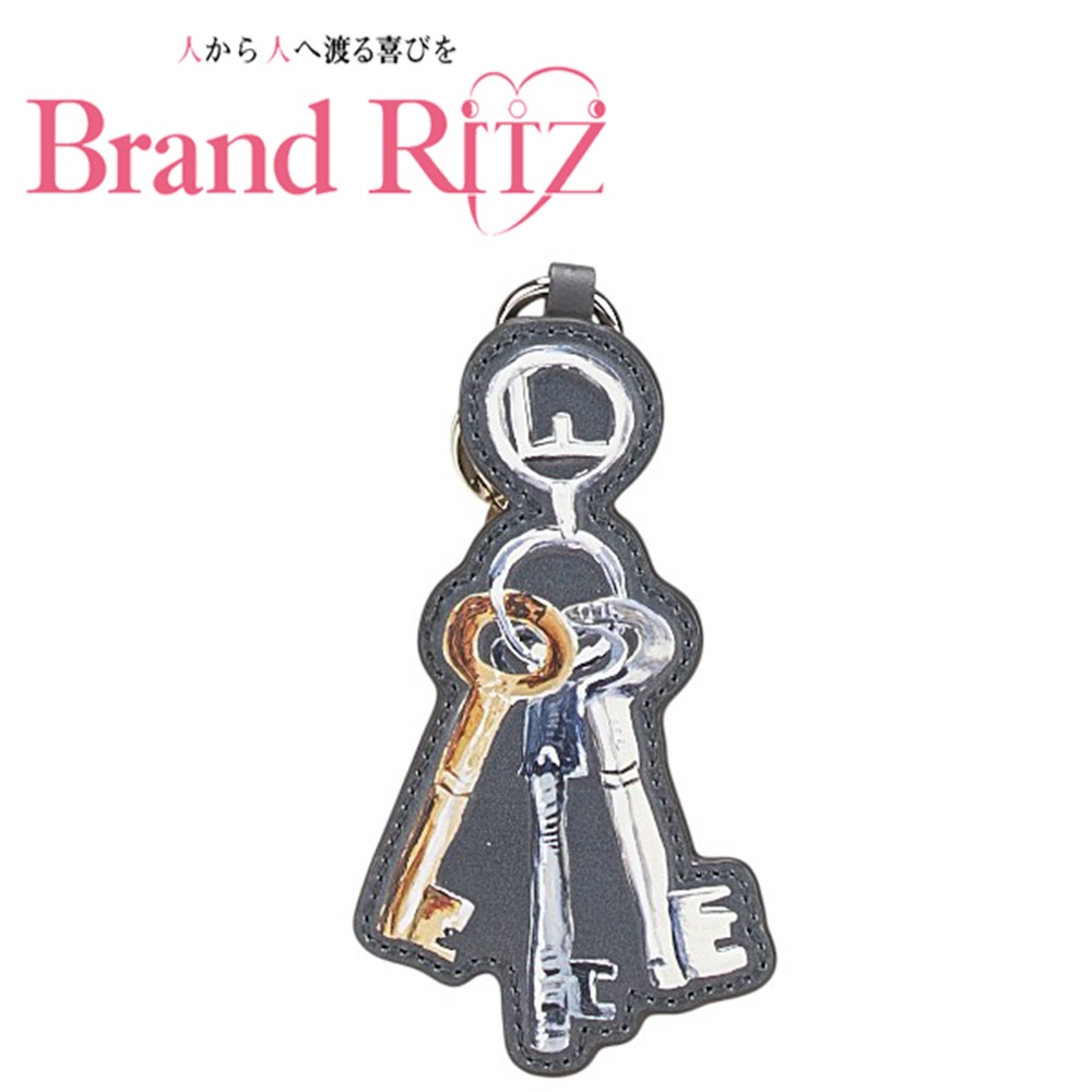 フェンディ ロゴ ドッグ キーホルダー ファブリック ブラック 新作】FENDI FF ロゴ ドッグ キーホルダー ファブリック (FENDI
