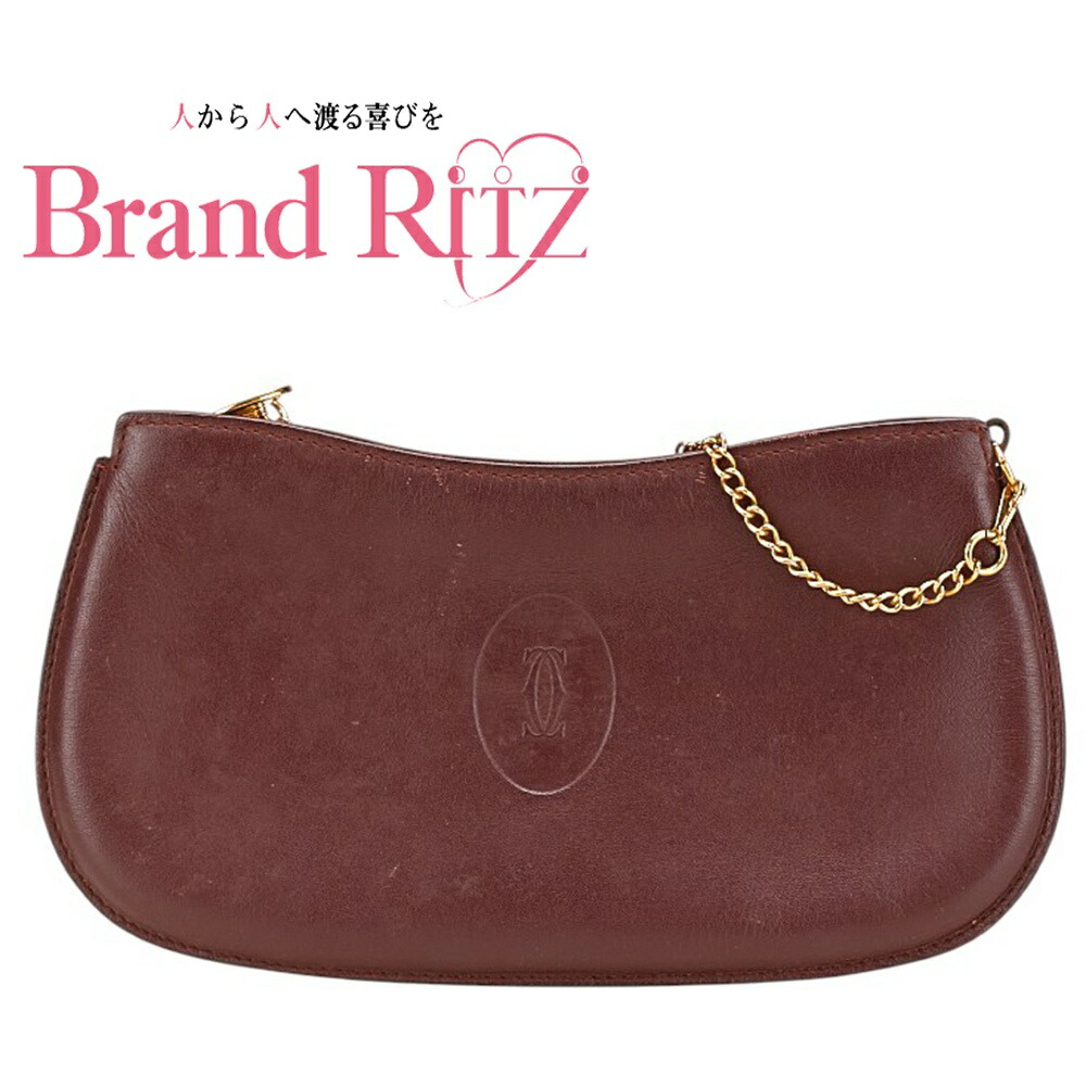 カルティエ【マルチェロ ドゥ カルティエ】ポーチ ゴールド 美品 Cartier 12171024.jpg