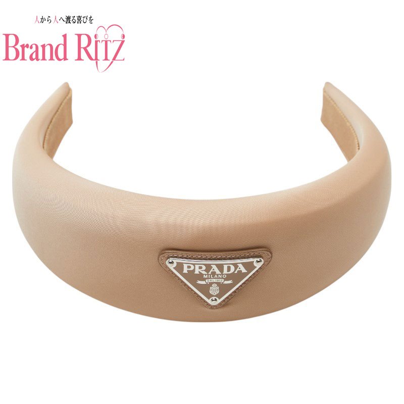 PRADA ゴールド ストーン付きヘアバンド カチューシャ PRADA - プラダ カチューシャの通販 by s shop｜プラダならラクマ
