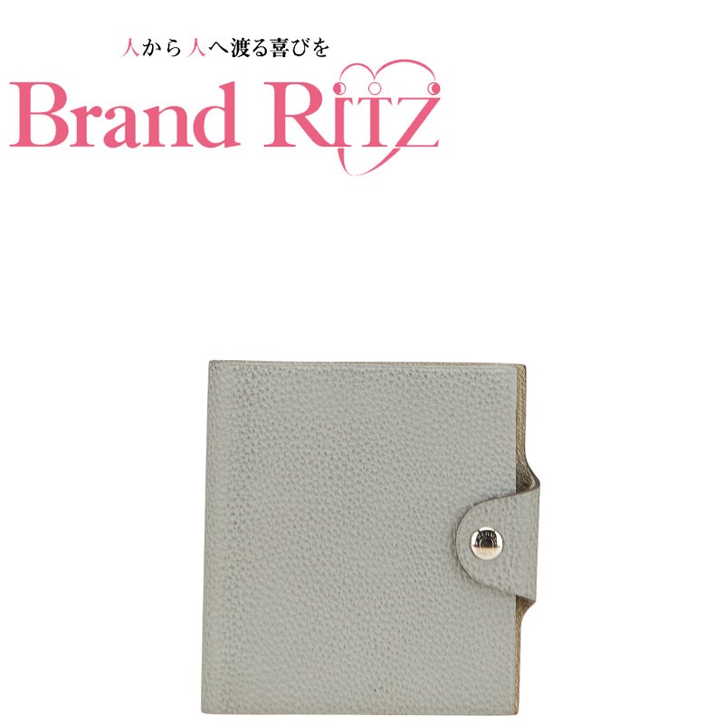 未使用 HERMES エルメス ユリスミニ トゴ ブルージーン 手帳 メモ帳 11531324.jpg