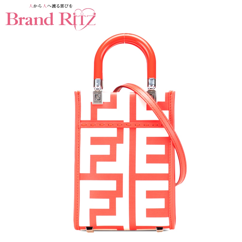フェンディ レザー サンシャイン ショッパー ミニ 8BS051 フェンディ FENDI サンシャインショッパーミニ 8BS051 パープル