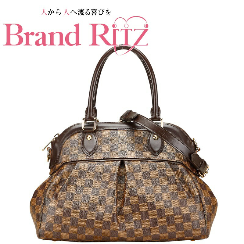 楽天市場】ルイ ヴィトン ダミエ トレヴィPM ハンドバッグ ショルダー