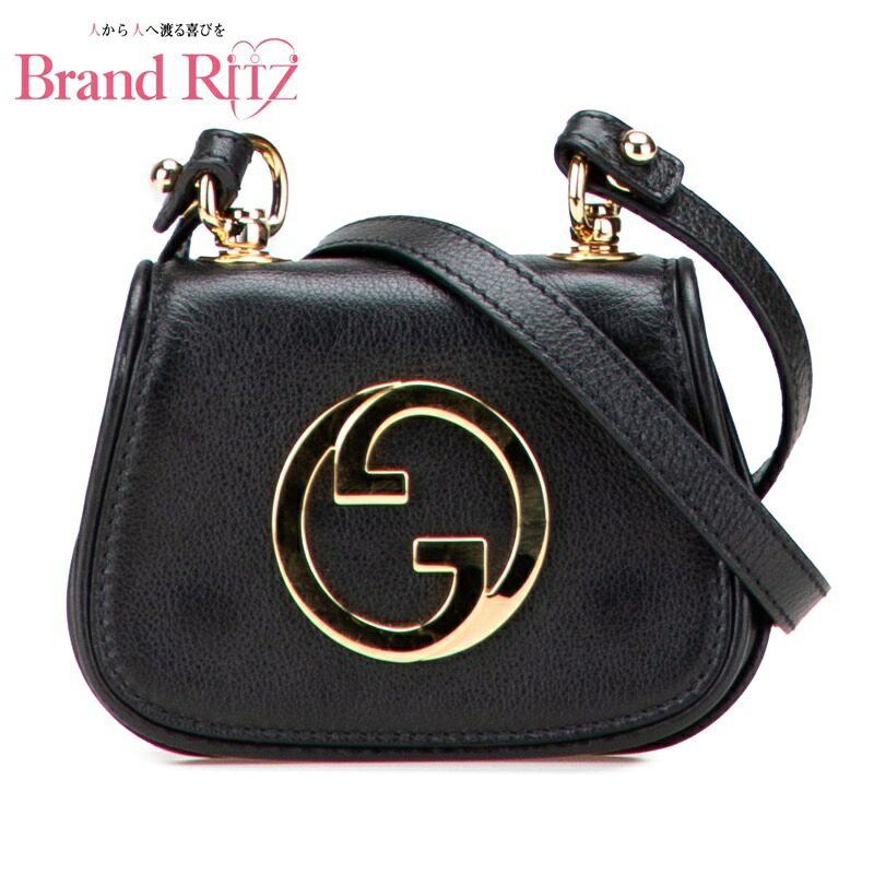 楽天市場】グッチ GUCCI レザー ブロンディ インターロッキングG
