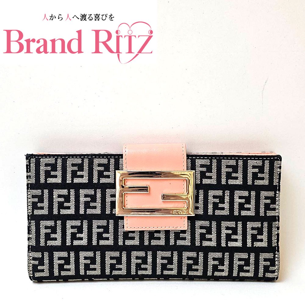 楽天市場】フェンディ FENDI 長財布 ズッキーノ レッド