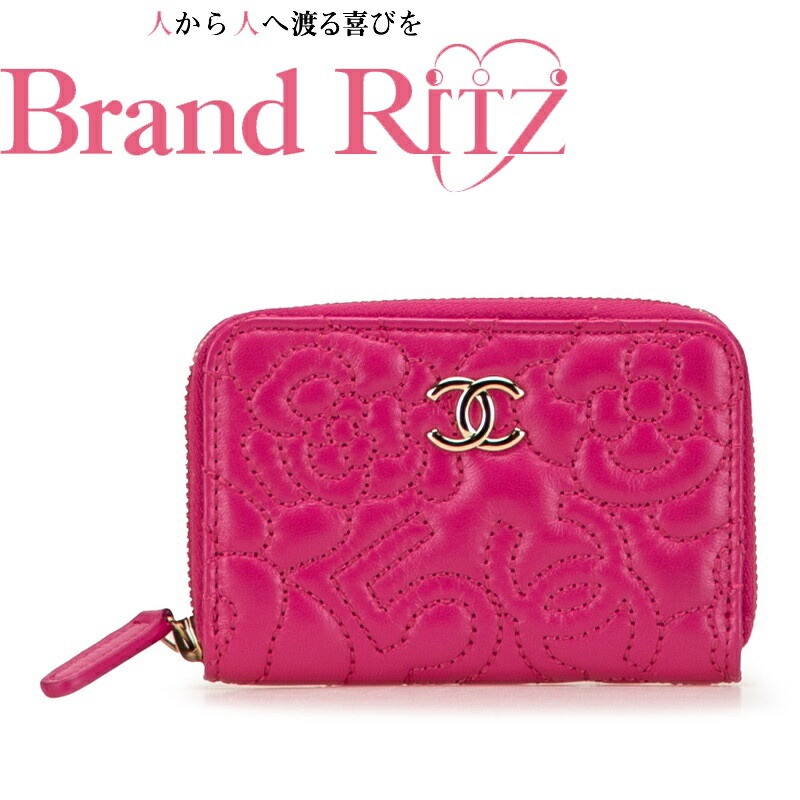 楽天市場】【美品】シャネル CHANEL カメリア エンボス型押し ココ