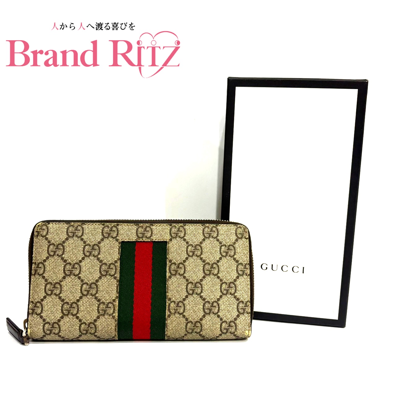 楽天市場】【財布】GUCCI グッチ GGスプリーム シェリー ビー 蜂