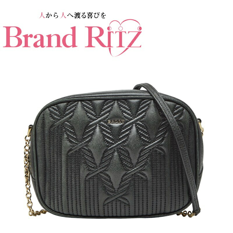 楽天市場】【バッグ】BALLY バリー キルティング チェーンショルダー