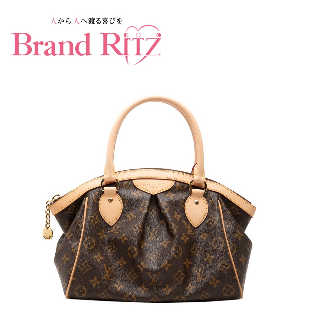 中古 ルイヴィトン モノグラム ティヴォリ ハンドバッグ M40143 ブラウン PVC レザー レディース LOUIS VUITTON 【送料無料】【西神店】|ブランド リッツ