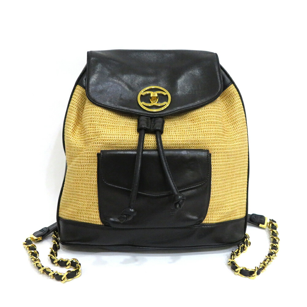 楽天市場】中古 シャネル リュック バックパック チェーン ターン