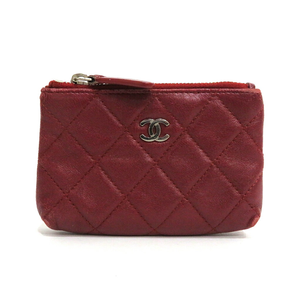 シャネル☆ココマーク　キーリング付コインケース　小銭入れ　財布　ウォレット　赤 楽天市場】シャネル CHANEL（カラーレッド）（レディースコイン