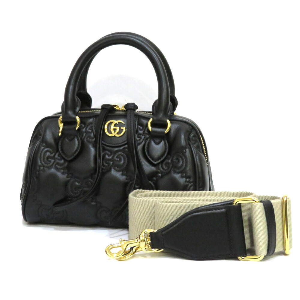 楽天市場】【未使用 展示品】グッチ GUCCI GGマトラッセ レザー ミニ