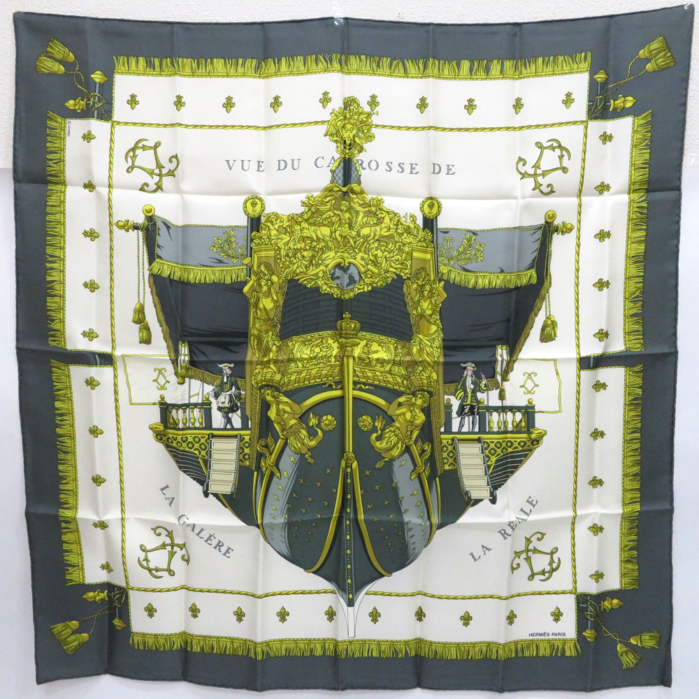 エルメス　スカーフ 90cm 新品未使用 「プロジェクト・オ・クレヨン」柄 2020年 秋冬 HERMES エルメス スカーフ カレ90 プロジェクト オ