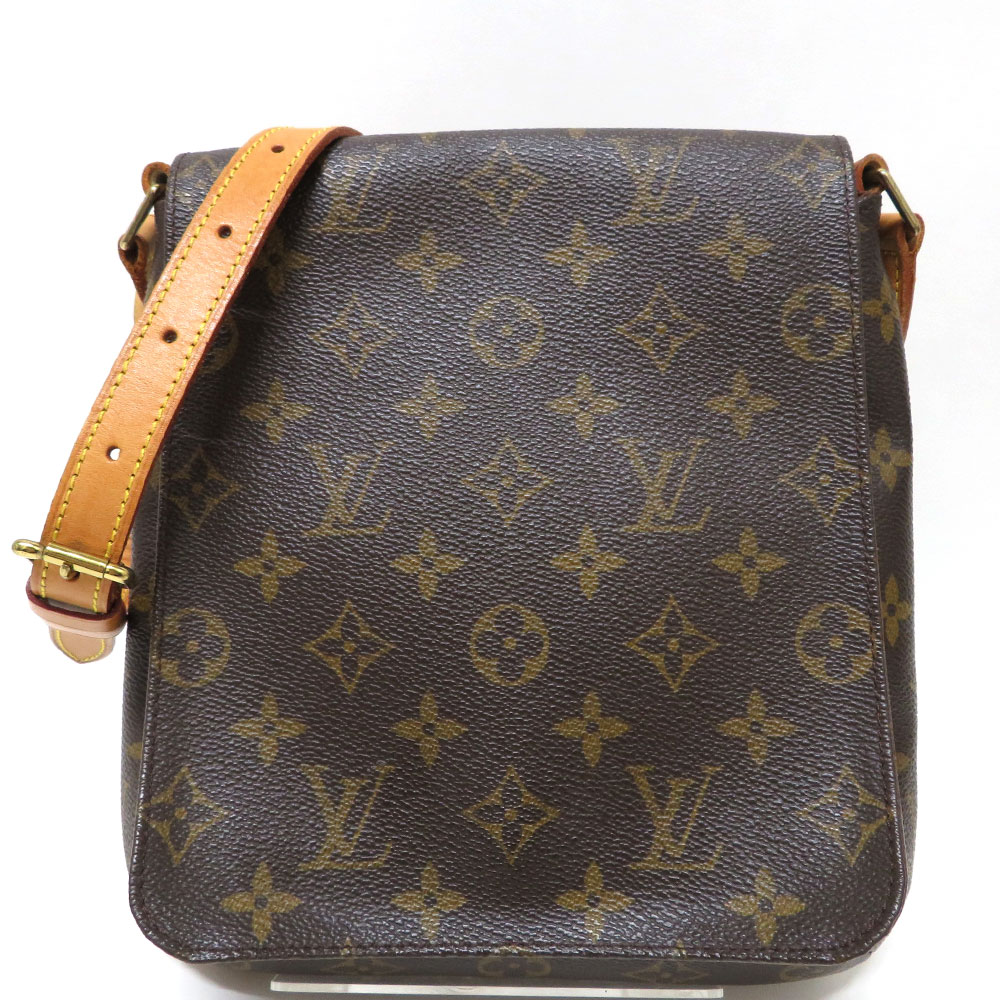 中古 ルイヴィトン バッグ ミュゼット サルサ モノグラム M51258 ABランク ショルダー ブラウン Louis Vuitton レディース 【送料無料】【名谷店】