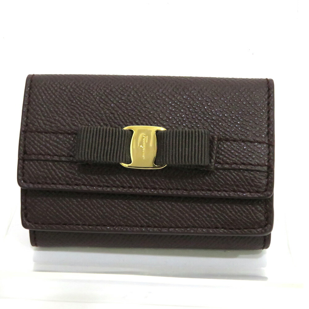 楽天市場】【12/13-12/14 週末はP10倍】フェラガモ FERRAGAMO 3つ折り