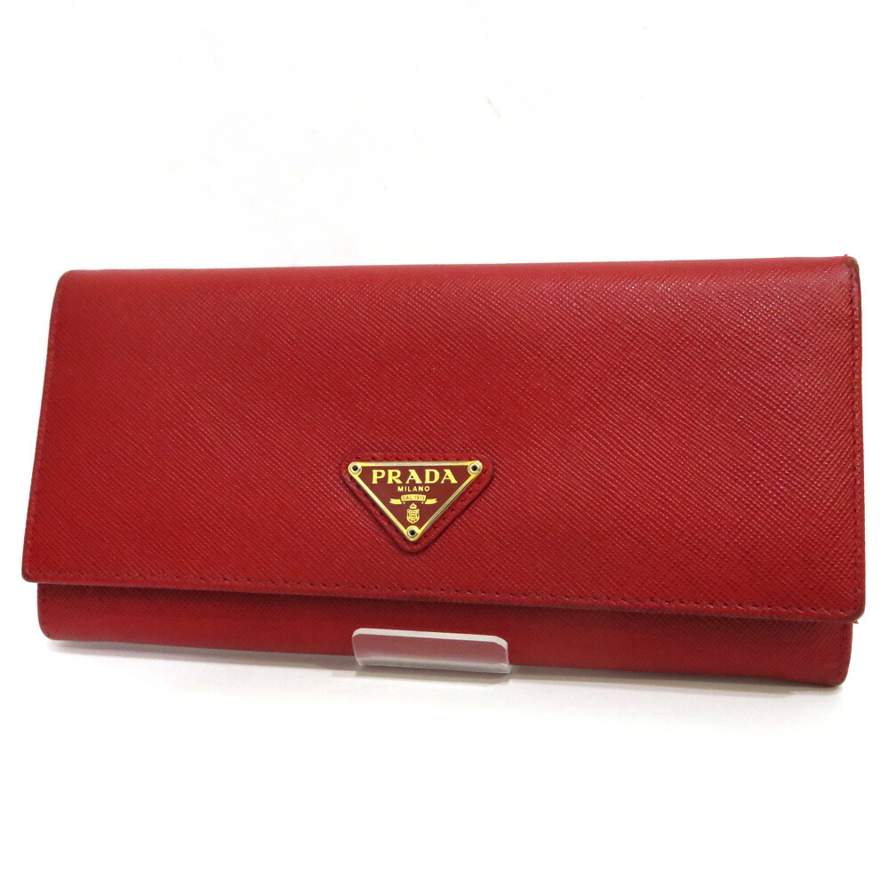 楽天市場】【財布】PRADA プラダ 2つ折り長財布 TESSUTO