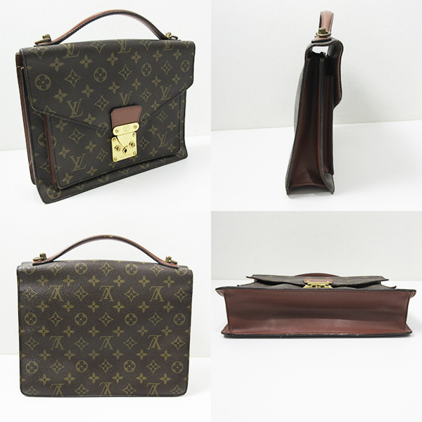Brand Ritz: Louis Vuitton bag Monceau business bag second hand M51185 LOUIS VUITTON mens Womens ...