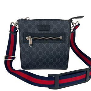 GUCCI グッチシマ　メッセンジャーバッグ　ショルダーバッグ　オールレザー GUCCI グッチ バッグ ショルダーバッグ GGメッセンジャー