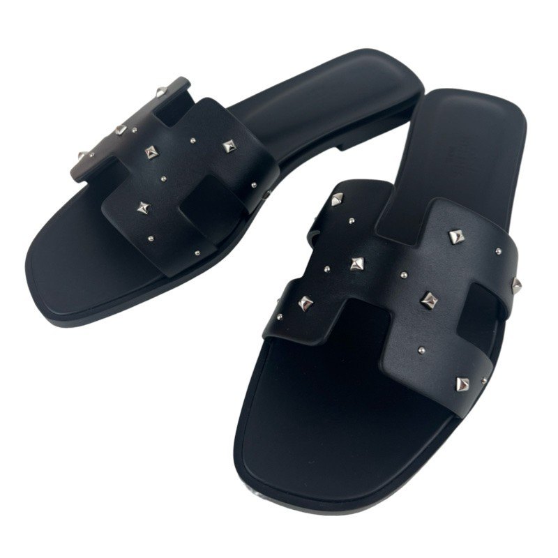 【美品】 エルメス オラン サンダル ブラック レザー 36サイズ休日割あり‼️ 楽天市場】≪ 新品 ≫ エルメス オラン フラット サンダル 38 レザー