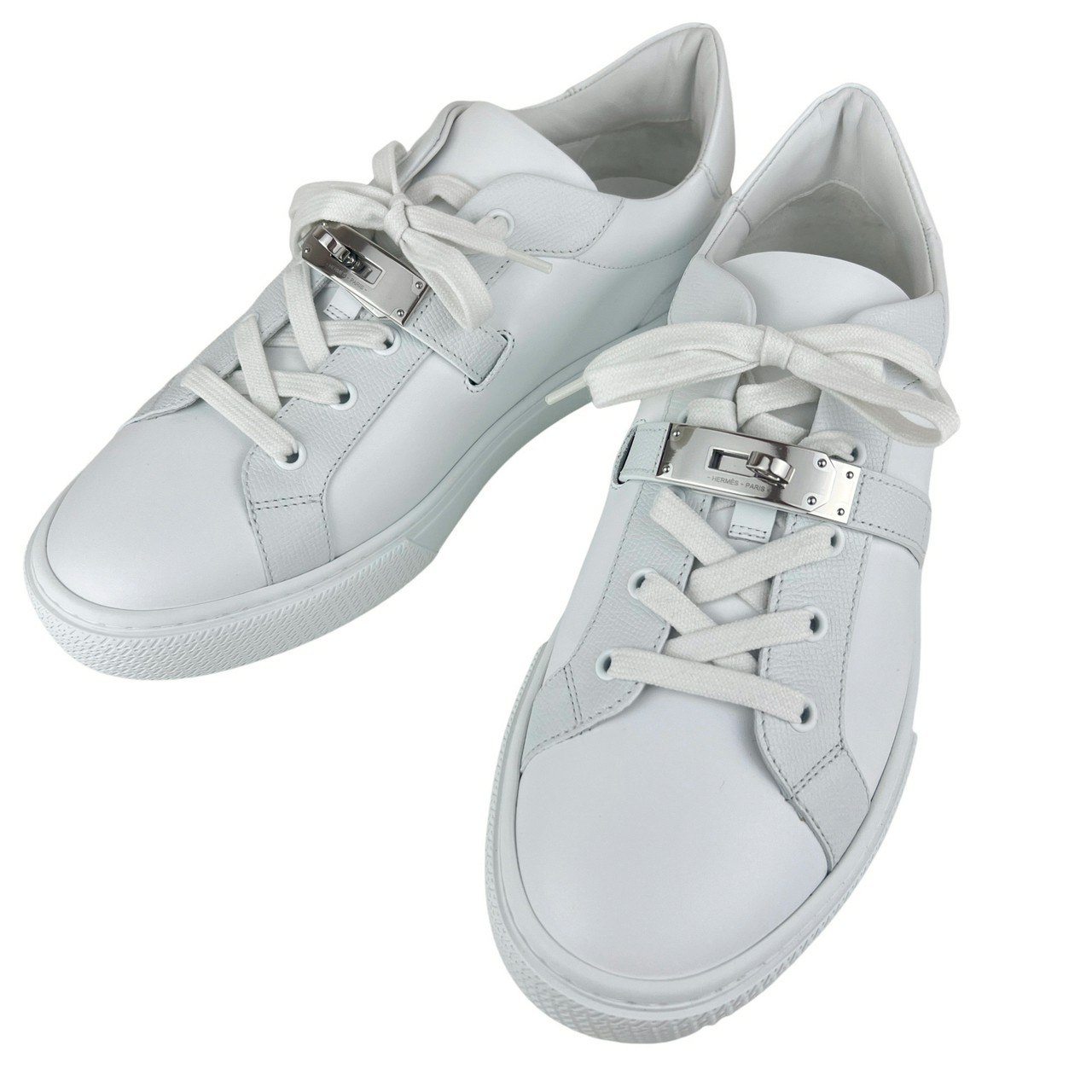 エルメス　レザー スニーカー グレー ホワイト 楽天市場】 エルメス HERMES スニーカー ゲット ホワイト/グレー