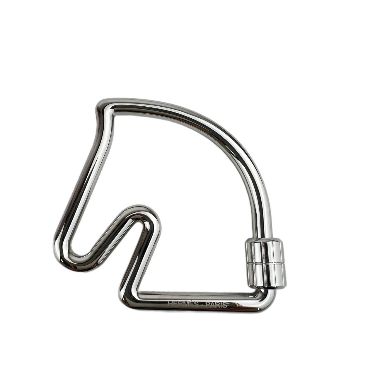 楽天市場】エルメス HERMES キーリング バッグチャームシルバー